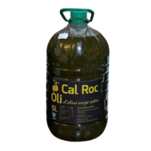 Oli d'Oliva Verge Extra CAL ROC · Garrafa 5 L Sense Filtrar